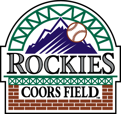 Colorado Rockies 1995-Pres Stadium Logo vinyl decal